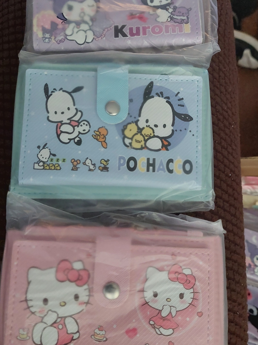 Kids Wallets -Hello Kitty, Kuroni Or Pochaco Choice After Purchase